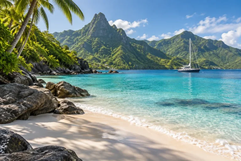 Europe ↔ Caribbean — illustrative destination photography